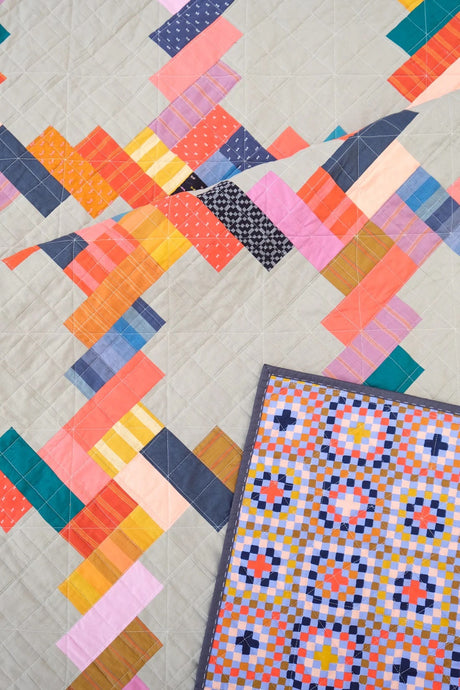 The Phoebe Quilt Pattern KTQ164 by Kitchen Table Quilting (baby, lap, twin and king sizes)