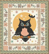 Owl Be Seeing You Printed Quilt Pattern DSJ 2150 by Sarah Jane 62" x 68"
