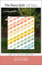 The Diana Quilt Paper Pattern KTQ152 by Kitchen Table Quilting (baby, lap and twin sizes queen)