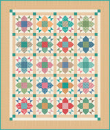 Home Town Heirloom Coral Hardman Yardage C13587-Heircoral by Lori Holt for Riley Blake Designs Sold in 1/4 yard increments cut contiguously
