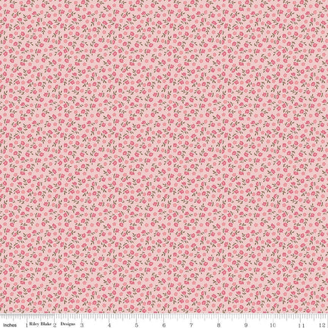 Home Town Frosting Bodell Yardage C13594-Frosting by Lori Holt for Riley Blake Designs Sold in 1/4 yard increments cut contiguously