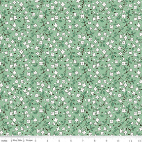 Home Town Leaf Swasey Yardage C13590-Leaf by Lori Holt for Riley Blake Designs Sold in 1/4 yard increments cut contiguously