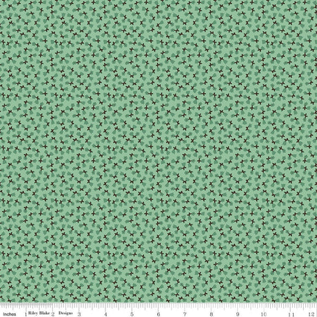 Home Town Leaf Eastman Yardage C13584-Leaf by Lori Holt for Riley Blake Designs Sold in 1/4 yard increments cut contiguously