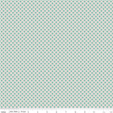 Home Town Heirloom Sea Glass Crane Yardage C13596-Heirseaglass by Lori Holt for Riley Blake Designs 1/4 yard increments cut contiguously
