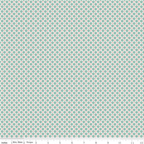 Home Town Heirloom Sea Glass Crane Yardage C13596-Heirseaglass by Lori Holt for Riley Blake Designs 1/4 yard increments cut contiguously