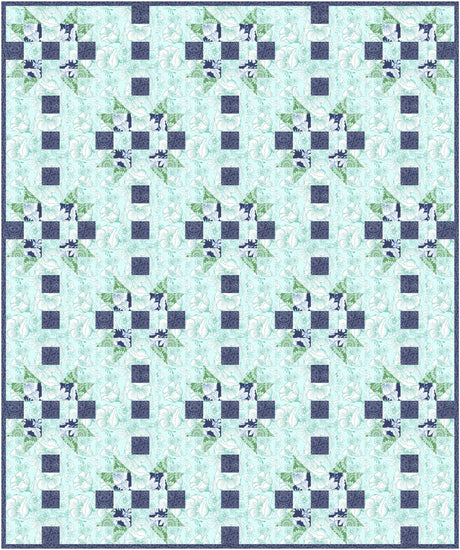 Sunflowers in My Heart Fleur Pond Yardage 27325-13 by Kate Spain Sold in 1/2 yard increments cut continuously.
