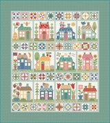 Home Town Heirloom Cottage Newman Yardage C13583-Heircottage by Lori Holt for Riley Blake Designs 1/4 yard increments cut contiguously