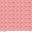 Home Town Heirloom Coral Hardman Yardage C13587-Heircoral by Lori Holt for Riley Blake Designs Sold in 1/4 yard increments cut contiguously