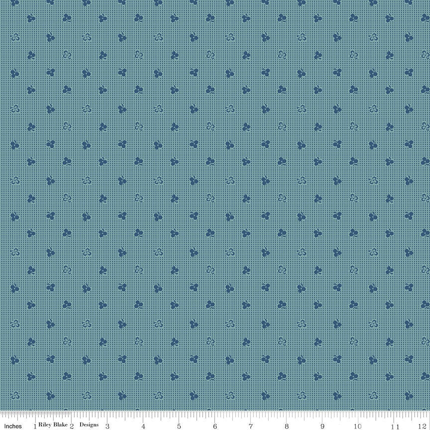 Home Town Heirloom Cottage Newman Yardage C13583-Heircottage by Lori Holt for Riley Blake Designs 1/4 yard increments cut contiguously