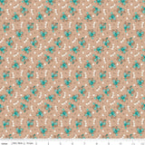 Home Town Tea Dye Bills Yardage C13582-Teadye by Lori Holt for Riley Blake Designs Sold in 1/4 yard increments cut contiguously