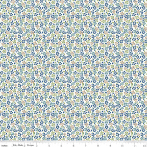 Home Town Denium Forman Yardage C13589-Denim by Lori Holt for Riley Blake Designs Sold in 1/4 yard increments cut contiguously