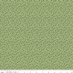 Home Town Lettuce Bodell Yardage C13594-Frosting by Lori Holt for Riley Blake Designs Sold in 1/4 yard increments cut contiguously
