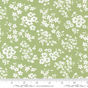 Lighthearted Gather Green 55294 19 Sold by 1/2 yard increments cut contiguously