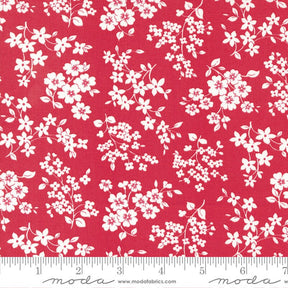 Lighthearted Gather Red 55294 12 Sold by 1/2 yard increments cut contiguously