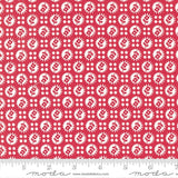 Lighthearted Sweet Red 55292 12 Sold by 1/2 yard increments cut contiguously