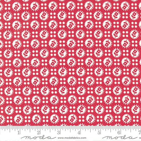Lighthearted Sweet Red 55292 12 Sold by 1/2 yard increments cut contiguously