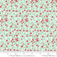 Lighthearted Meadow Light Aqua 55297 14 Sold by 1/2 yard increments cut contiguously