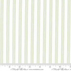 Lighthearted Stripe Cream Green 55296 22 Sold by 1/2 yard increments cut contiguously