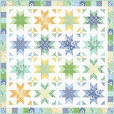Sunflowers in My Heart Coeur Cloud White Yardage 27322-31 by Kate Spain Sold in 1/2 Yard Increments