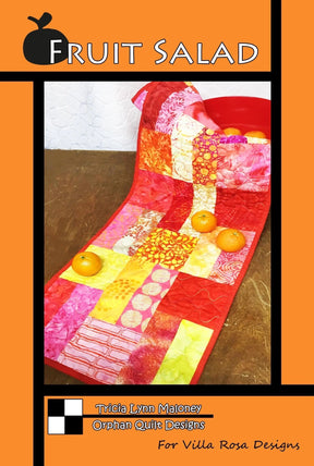 Fruit Salad Pattern Card by Villa Rosa Designs finished size 12"x50"