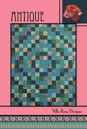 Antique quilt Pattern by Villa Rosa Designs 56 x 70 - fat quarter friendly pattern