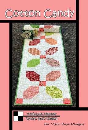 Cotton Candy Pattern Card by Villa Rosa Designs finished size 15" x 54"