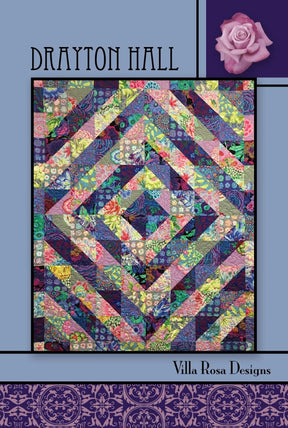 Drayton Hall Printed Pattern Villa Rosa Designs Size 63" x 77"