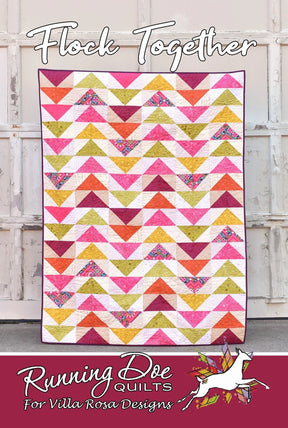 Flock Together Printed Pattern Villa Rosa Designs Size 50" x 66"