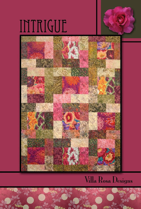 Intrigue Printed Pattern Villa Rosa Designs Size 56" x 72"