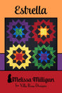 Estrella Pattern Card for Villa Rosa Designs finished size 52" x 52"