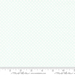 Lighthearted Summer Cream Aqua 55295 21 Sold by 1/2 yard increments cut contiguously