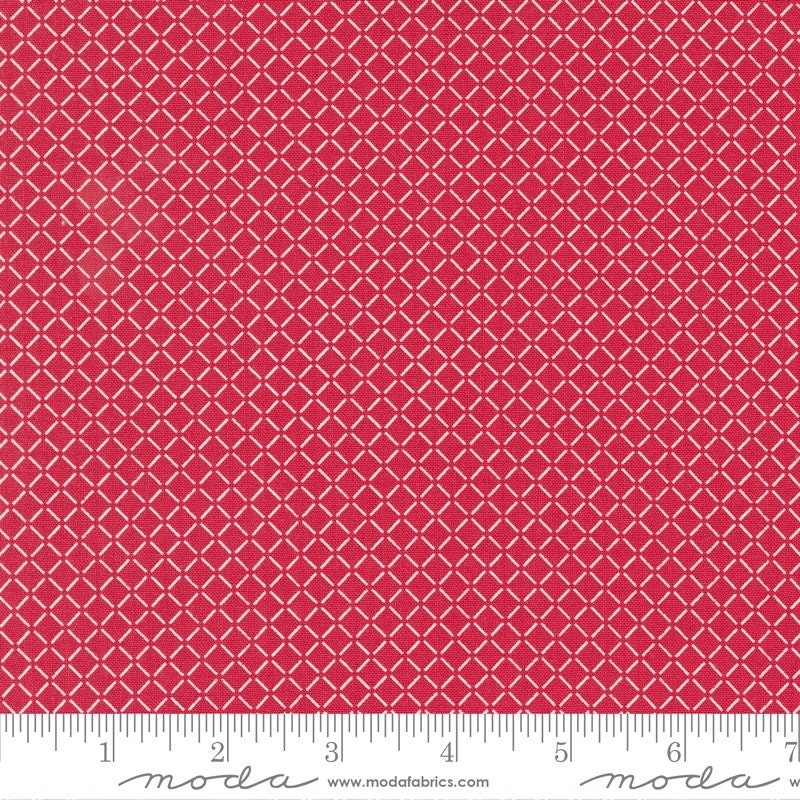 Lighthearted Summer Red 55295 12 Sold by 1/2 yard increments cut contiguously