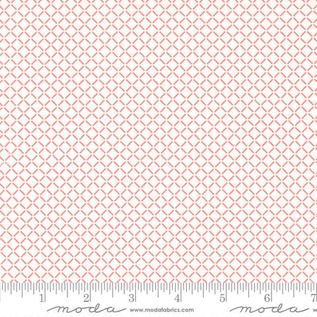 Lighthearted Summer Cream Pink 55295 11 Sold by 1/2 yard increments cut contiguously