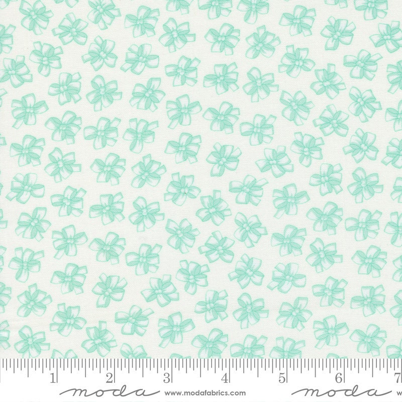 Lighthearted Ribbon Cream 55293 11 Sold by 1/2 yard increments cut contiguously