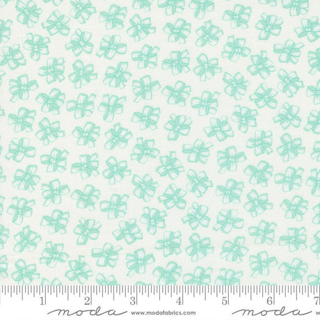 Lighthearted Ribbon Cream 55293 11 Sold by 1/2 yard increments cut contiguously
