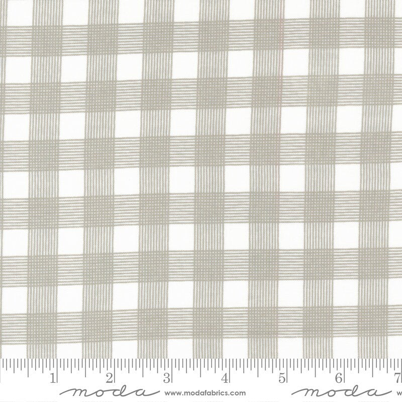 Bountiful Blooms Plaid Stone Yardage 37665-11 by Sherri and Chelsi Sold in 1/2 yard increments cut continiously