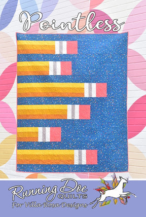 Pointless Quilt Pattern Villa Rosa Designs Finished 52 x 61