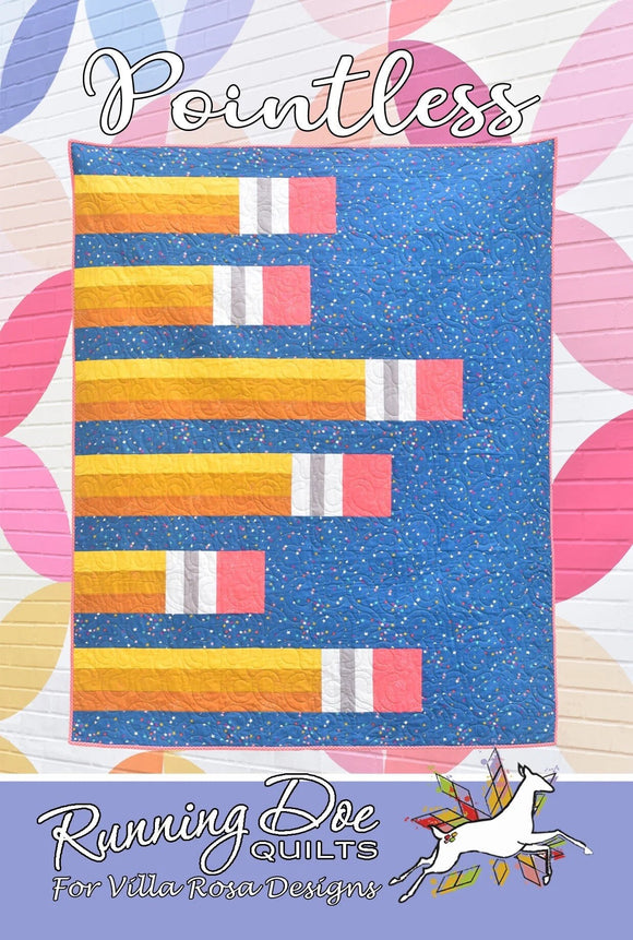 Pointless Quilt Pattern Villa Rosa Designs Finished 52 x 61