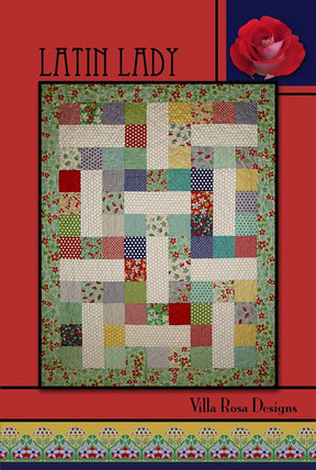 Latin Lady Quilt Pattern Villa Rosa Designs Finished 41 x 54