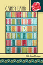 Candy Land Quilt Pattern Card by Villa Rosa Designs finished size 55" x 72"