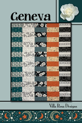Geneva Printed Pattern Villa Rosa Designs Size 48" x 60"