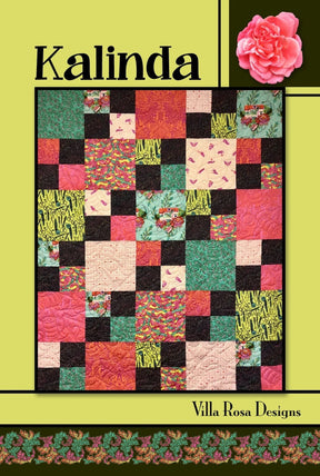 Kalinda Quilt Pattern Villa Rosa Designs Finished 45 x 54