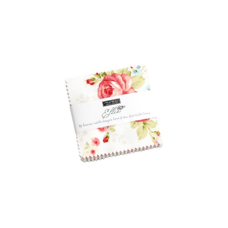 Elli Mini Charm 2.5" 18760MC by Brenda Riddle Designs for Moda Fabrics bin 40