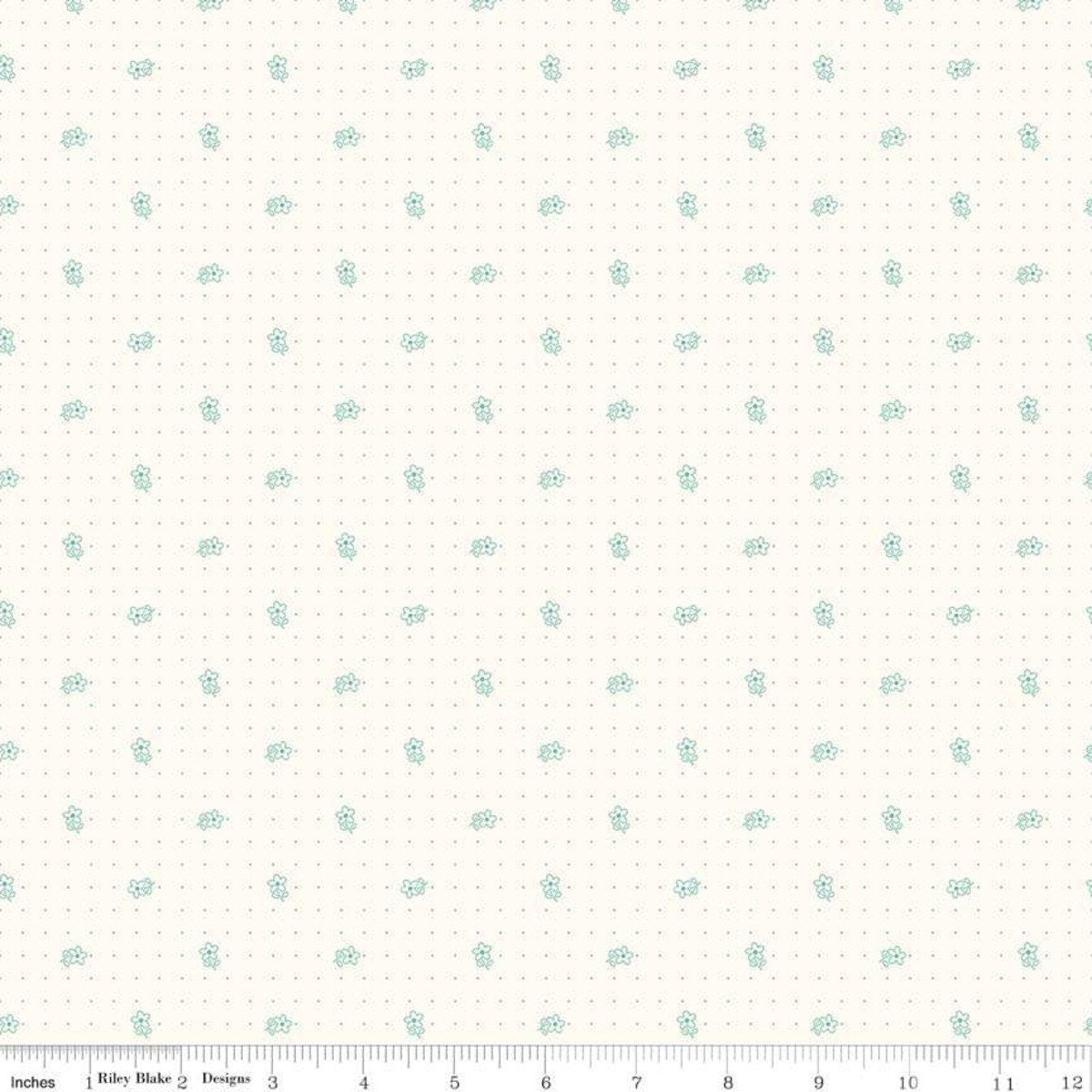 Bee Backgrounds Daisy Pink Yardage - C6380-PINK by Lori Holt of A Bee in My Bonnet for Riley Blake Designs