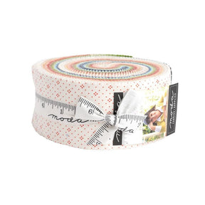 Eyelet Jelly Roll 20 Prints 20488JR By Fig Tree and Co for Moda Fabrics