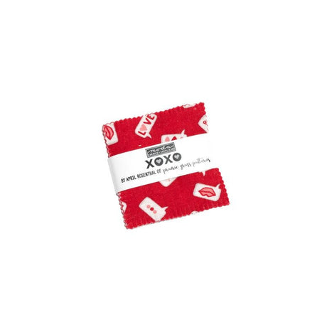 XOXO 2.5" Mini Charm 24140MC by April Rosenthal Prairie Grass for Moda Fabrics bin 7