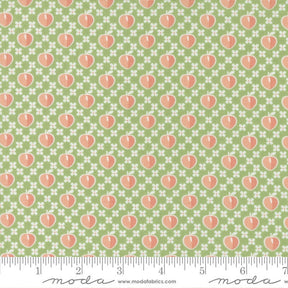 Peachy Keen Peaches Fern 29171-13 by Corey Yoder for Moda Fabrics Sold in 1/2 yard increments cut continuously 