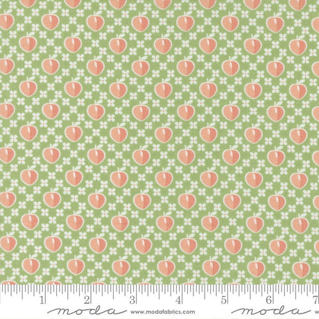 Peachy Keen Peaches Fern 29171-13 by Corey Yoder for Moda Fabrics Sold in 1/2 yard increments cut continuously 
