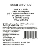 Make it Mini June TAT289 Pattern by This & That