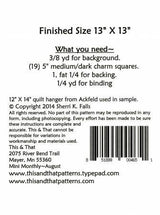 Make it Mini August TAT276 Pattern by This & That